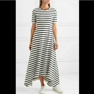 NWT J.crew Striped Knit Maxi Icon Ivory Navy
